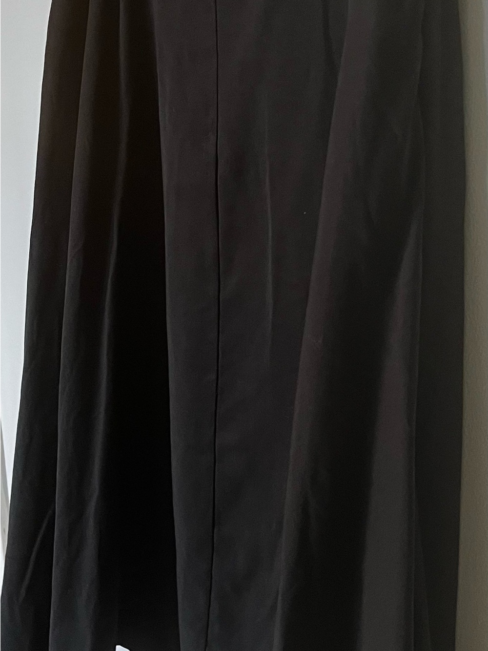 Saint + Sofia NWT Women's Black High-Low Midi “Noho” Skirt with Pockets! - Picture 9 of 11